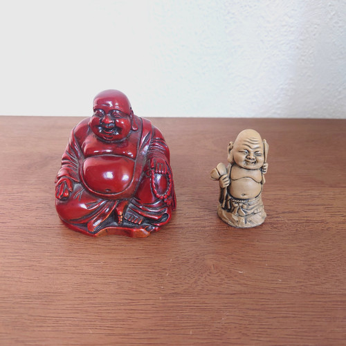 Vintage buddha lucky god - lucky,