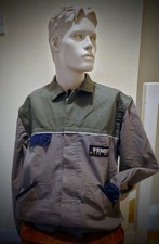 FENDT Boiler Suit Jacket Waistcoat Gilet  Removable sleeves!