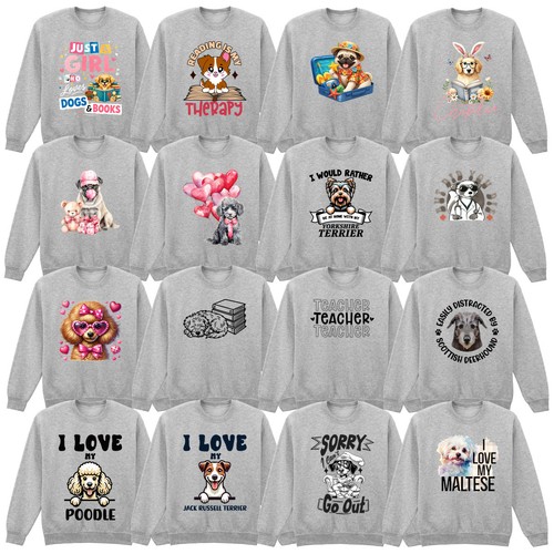 Funny dog lover - book, graphic