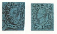 German states saxony 2gr black - saxony,
