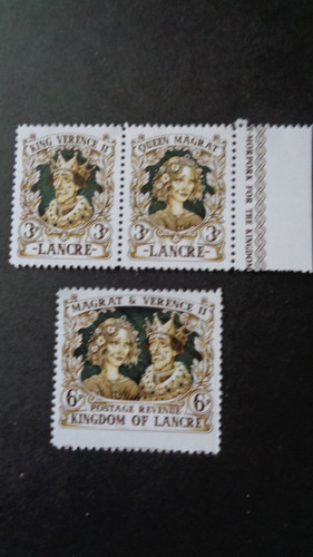 Discworld stamps 2017 magrat - discworld,