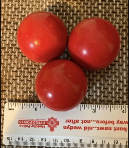 Red snooker balls - 3,