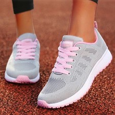 Womens Ladies Lace Up Running