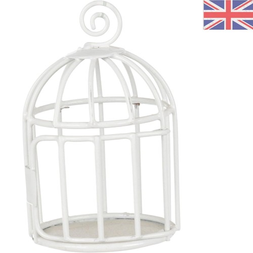 Elegant white wire - white, mesh