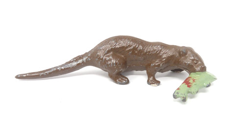 Johillco lead otter with - with, fish