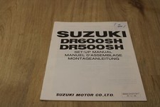 Suzuki DR600SH/ DR500SH Montageanleitung 99505-01317-011  1988 xb8402