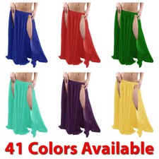 Chiffon 2 Layer 2 Front Slit