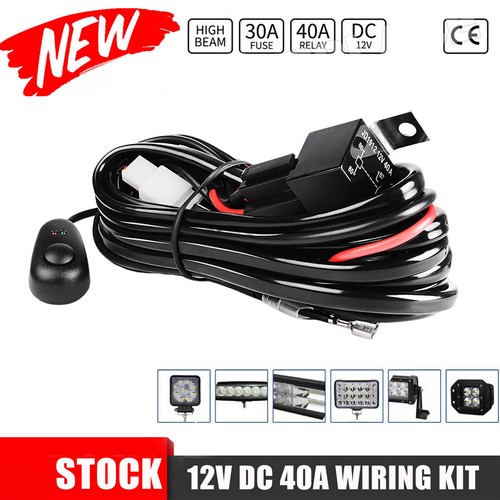 12v led light bar wiring - led, loom