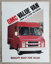 GMC Value Van Brochure 1982 -