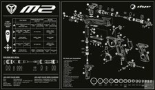 DYE Paintball M2 Tech Mat