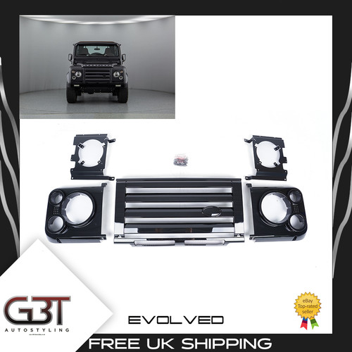 Land rover defender front svx - rover,