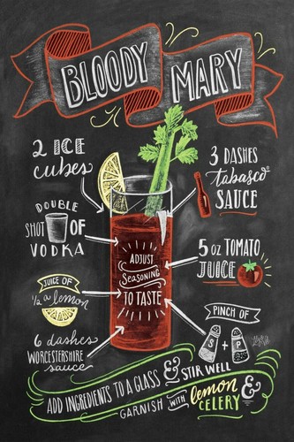 Cocktail recipe bloody - cocktail,