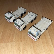 3x Lesney DAF Girder Truck Matchbox Flat Bed no 58 Vintage Collectible