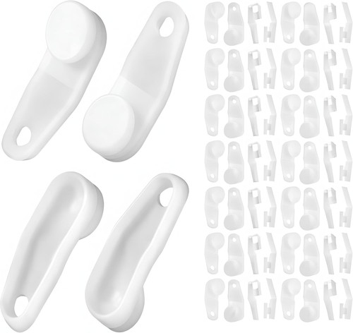 Pangda pieces white - white, plastic