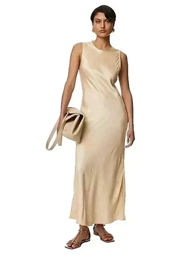 Rrp 129 new silk - new, midaxi
