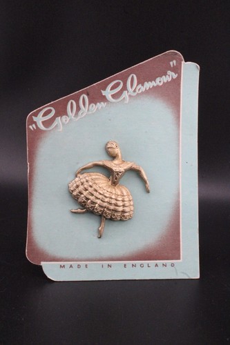Vintage plastic golden - plastic, glamour