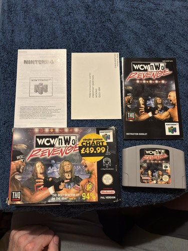 Wcw nwo revenge nintendo 64 - nintendo,