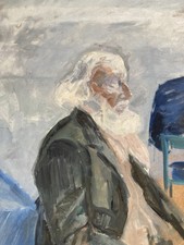 Vintage Oil Painting Male