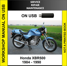 HONDA XBR500 1984 1985 1986