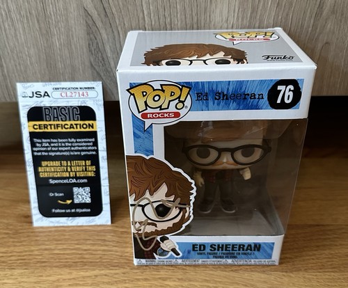 Sheeran signed jsa - jsa, coa