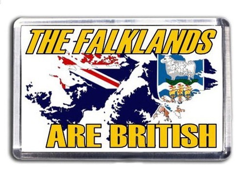 The falklands are british - the,