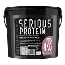 Serious Protein Whey Powder & Casein Blend 4kg Anabolic Matrix Shake - Cookie