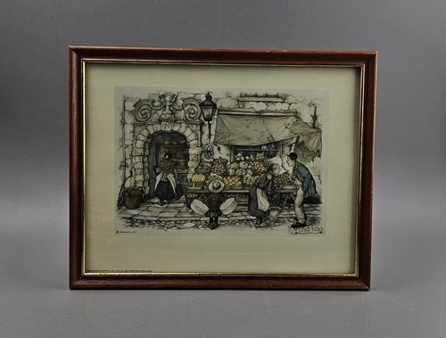 Vintage anton pieck - print, "the