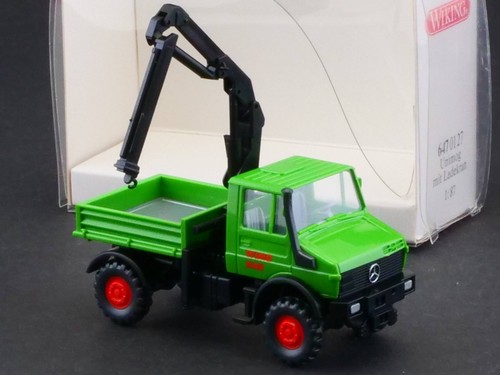 Wiking 6470127 unimog with - unimog,