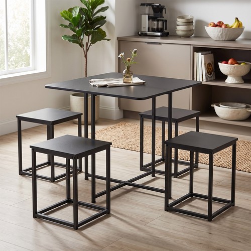 Black dining table and - black,