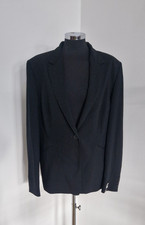 Next black suit jacket size 20L tailored formal lined brand new tags office 