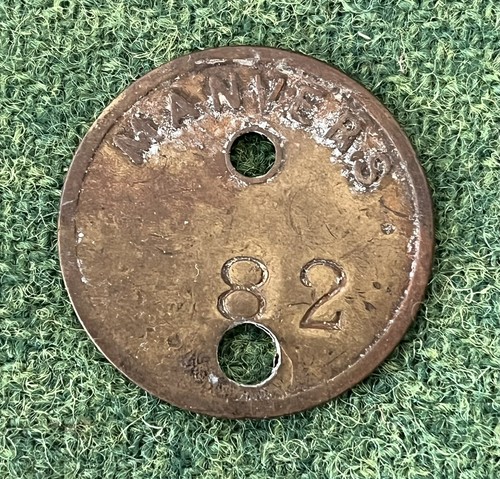 Manvers colliery pit brass - pit,