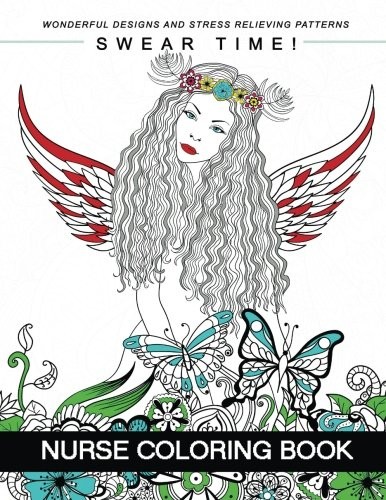 Swear time nurse coloring - swear, !