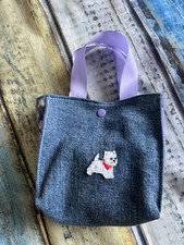 Handmade Westie Small Bag