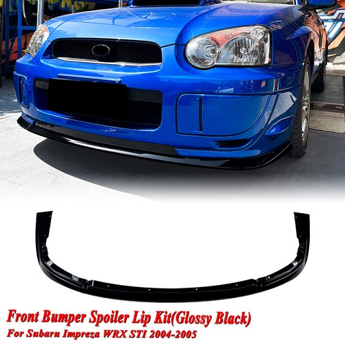 Gloss black front - front, bumper