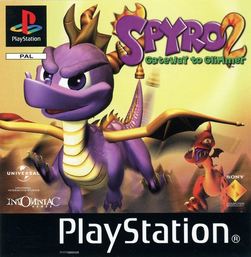 Spyro ps1 front inlay only - 2,