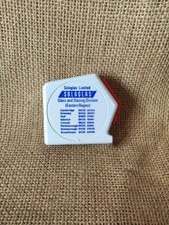 Vintage Solaglas Tape Measure 10'  3m Joiners Builders DIY Tool TV Film Prop 