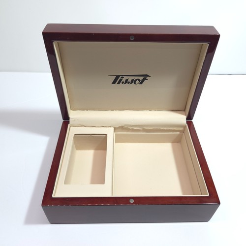 Tissot vintage wooden watch - wooden,
