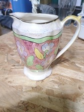 Vintage Kensington  Ware Jug Floral Multicoloured 5.5" Tall Art Deco