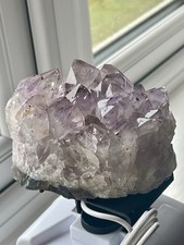 BIG Lamp in Druse of AMETHYST