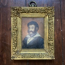 Antique Framed Portrait Oil