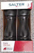 SALTER Kuro Salt & Pepper Mill