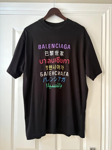 Balenciaga languages vintage - balenciaga,