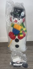 Vintage Snowman Blow Mold