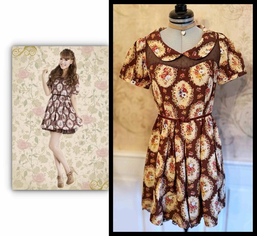 Liz lisa floral puff - liz,
