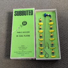 Subbuteo Brazil Heavyweight Football Team Vintage Complete set good condition