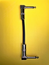 GROOVE 10cm Studio quality hand built right angle guitar patch lead 1 to 5 leads