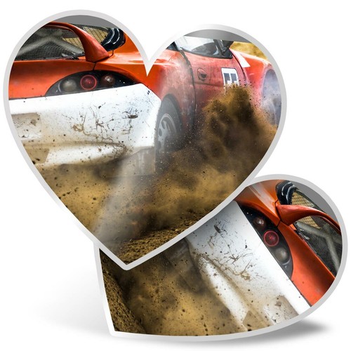 Heart stickers car - stickers,