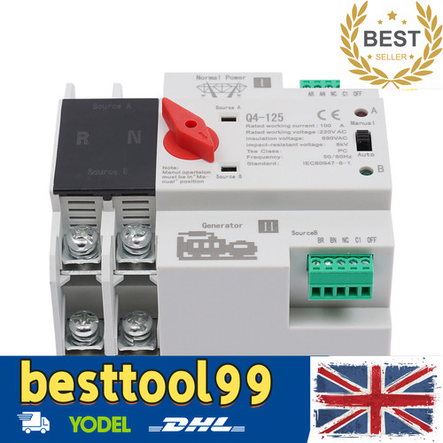 220v power transfer 100amp - transfer,