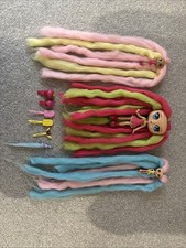 Candy Locks Dolls Bundle Straw Mary Plus Two Smaller Dolls and Accessories VGC
