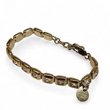 Dyrberg Kern Bracelet Costume Jewellery Mixed Material Gold-Tone | Preloved